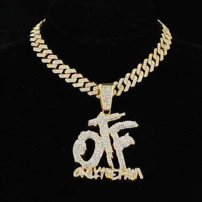 OTF Necklace Jewelry Iced Out